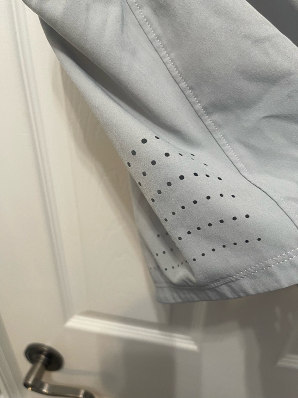Under Armour Light Gray Women's Athletic Skort-Style Shorts - Picture 5 of 12